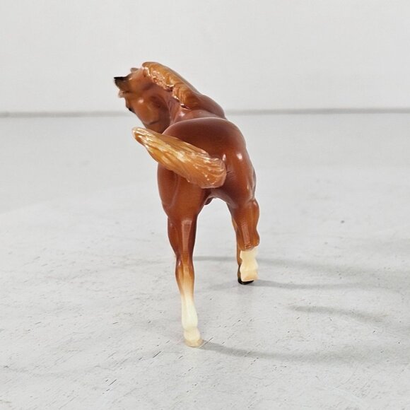 Breyer Stablemate Horse Appaloosa Mold Chestnut #5981 G2 3 Socks BODY - Picture 3 of 8